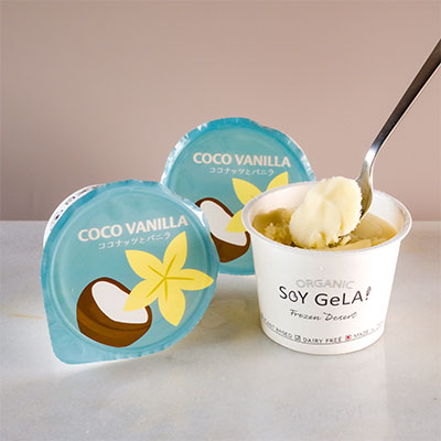 SOY GeLA! オーガニック 豆乳 ジェラート / 100ml / 6pack