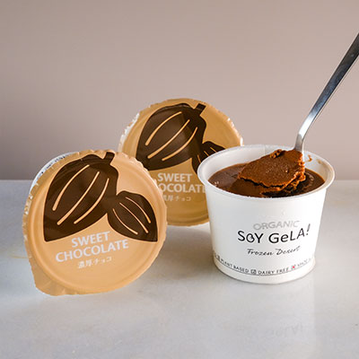 SOY GeLA! オーガニック 豆乳 ジェラート / 100ml / 6pack