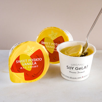 SOY GeLA! オーガニック 豆乳 ジェラート / 100ml / 6pack