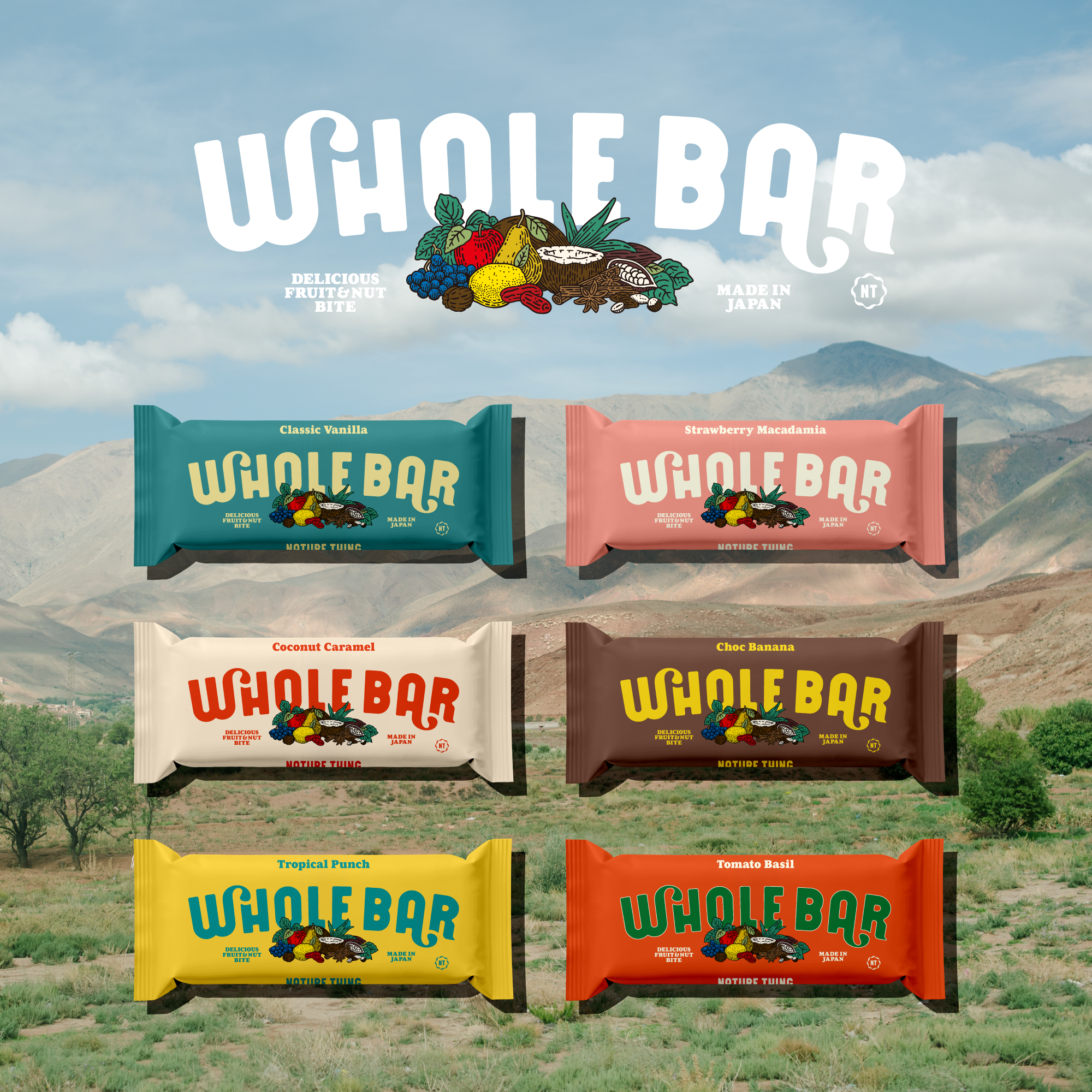 WHOLE BAR / 40g / NATURE THING