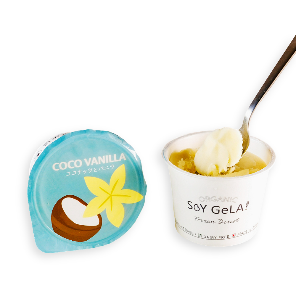 SOY GeLA! オーガニック 豆乳アイス / ココバニラ / 100ml / 1000ml / 有機JAS