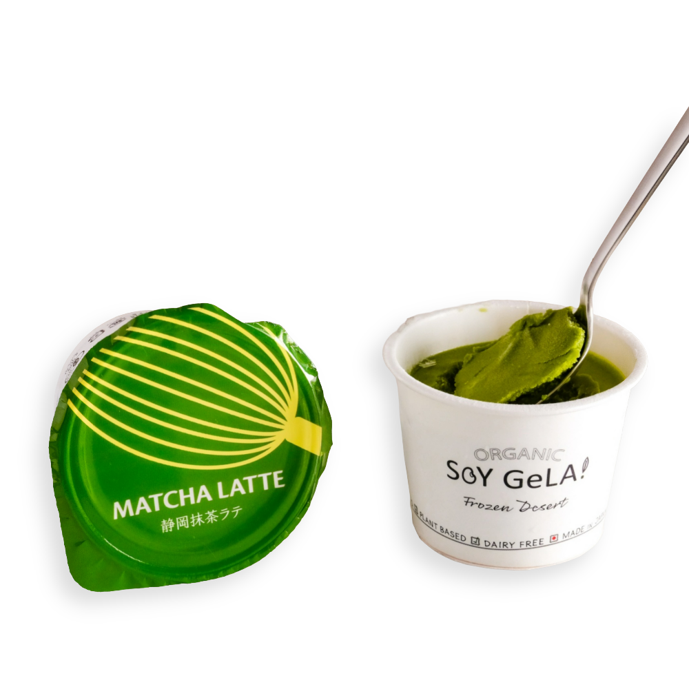 SOY GeLA! オーガニック 豆乳アイス / 抹茶ラテ / 100ml / 1000ml / 有機JAS
