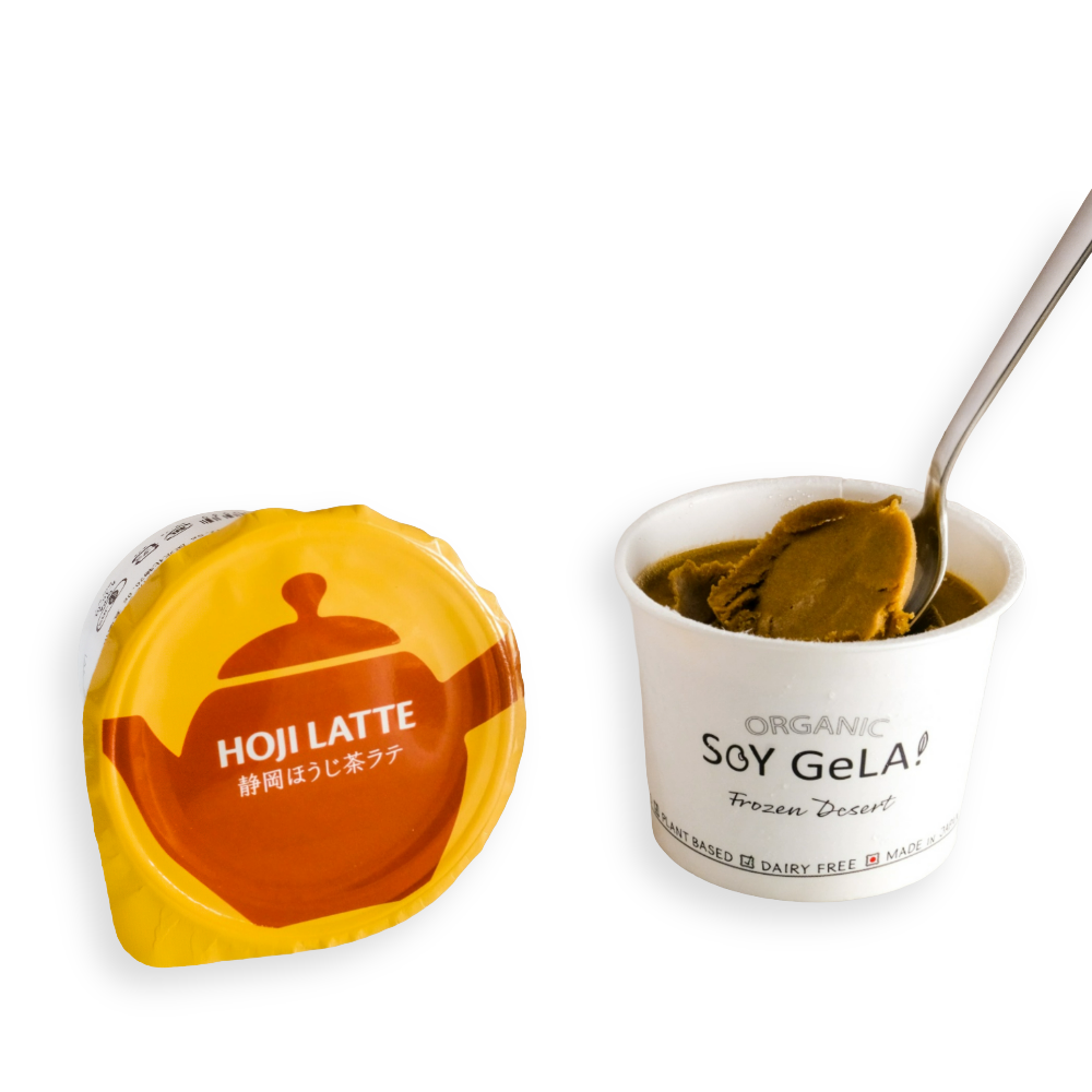 SOY GeLA! オーガニック 豆乳アイス / ほうじ茶ラテ / 100ml / 1000ml / 有機JAS