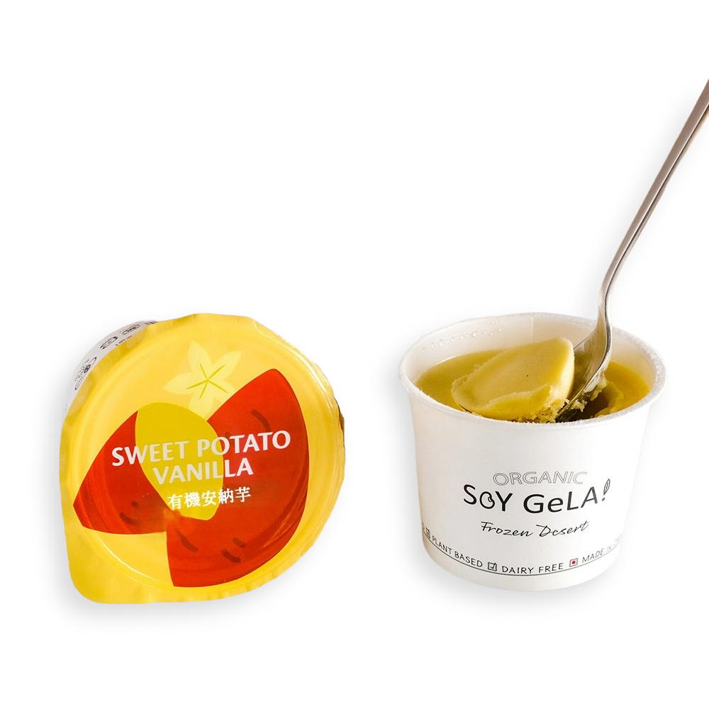 SOY GeLA! オーガニック 豆乳アイス / 安納芋 / 100ml / 1000ml / 有機JAS