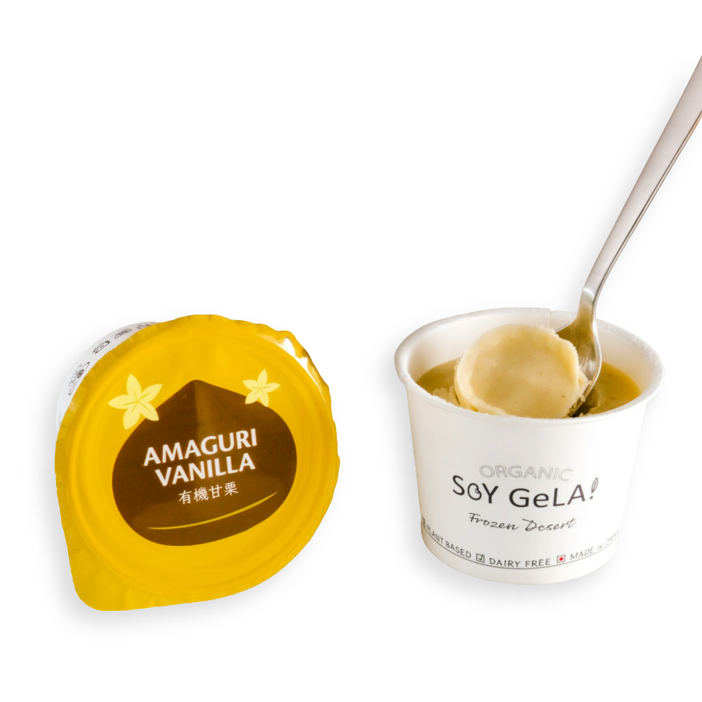SOY GeLA! オーガニック 豆乳アイス / 甘栗 / 100ml / 1000ml / 有機JAS