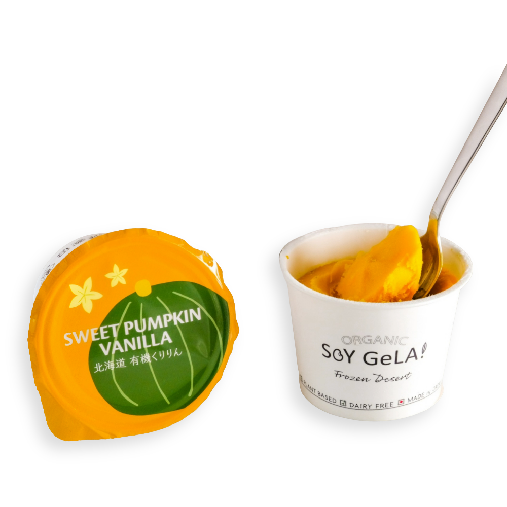SOY GeLA! オーガニック 豆乳アイス / かぼちゃ / 100ml / 1000ml / 有機JAS