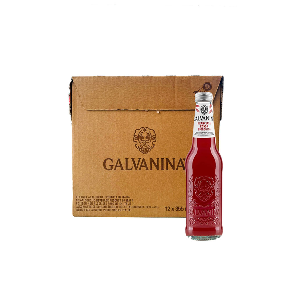 アランチャータロッサ / 355ml / BOX / 12本入 / Galvanina Century Bio / ガルバニーナ