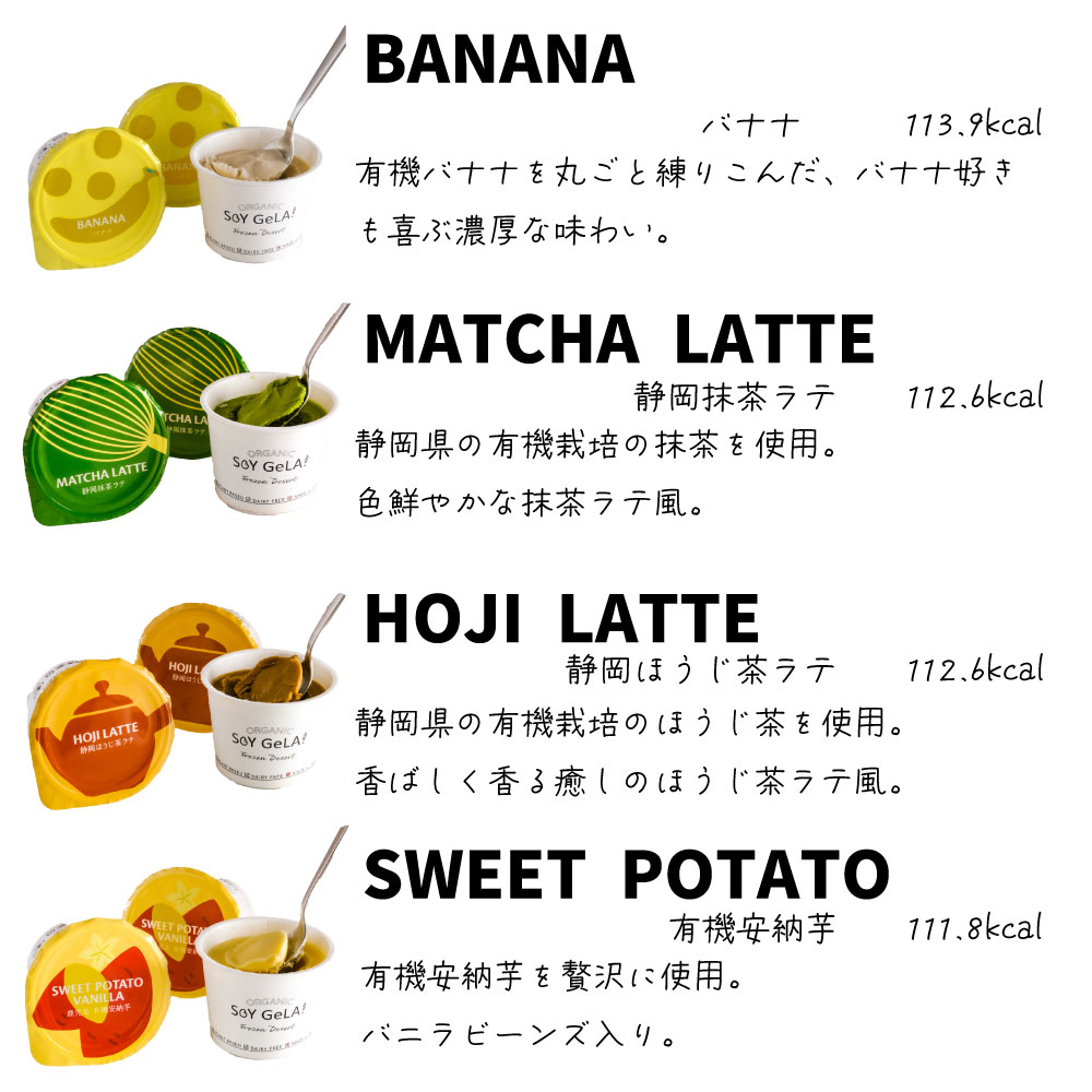 SOY GeLA! 豆乳アイス / 甘栗 / 100ml / 有機JAS