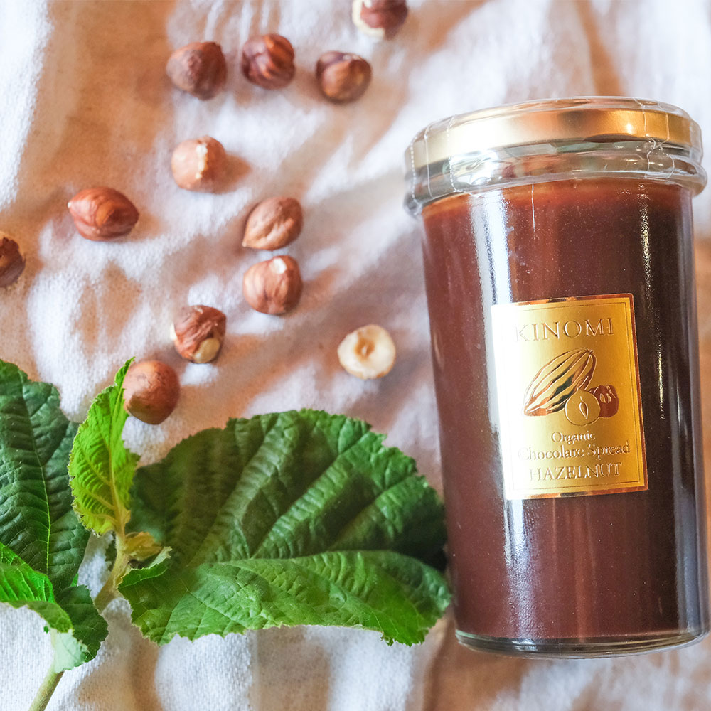 KINOMI 有機 チョコレート スプレッド（ヘーゼルナッツ）/ 220g / K and Son's