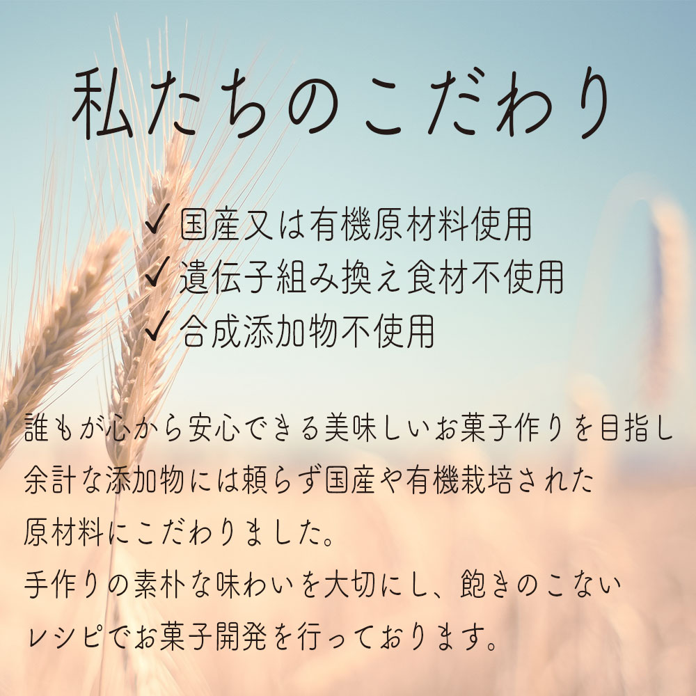 オーガニック・ボールクッキー / 2袋～/ 全4種 / クロスロード