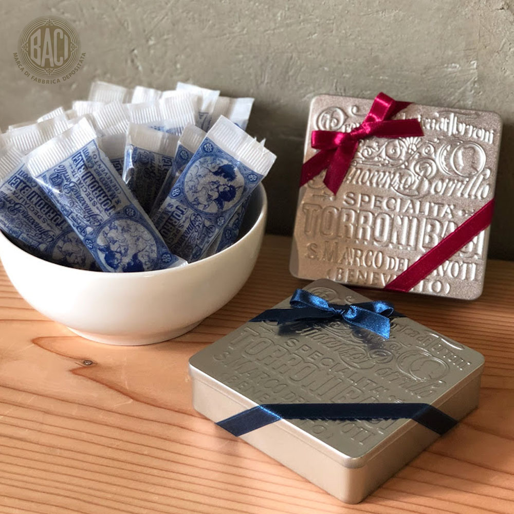 【数量限定】Torroni Baci チョコレート / 限定デザイン缶 5個入り