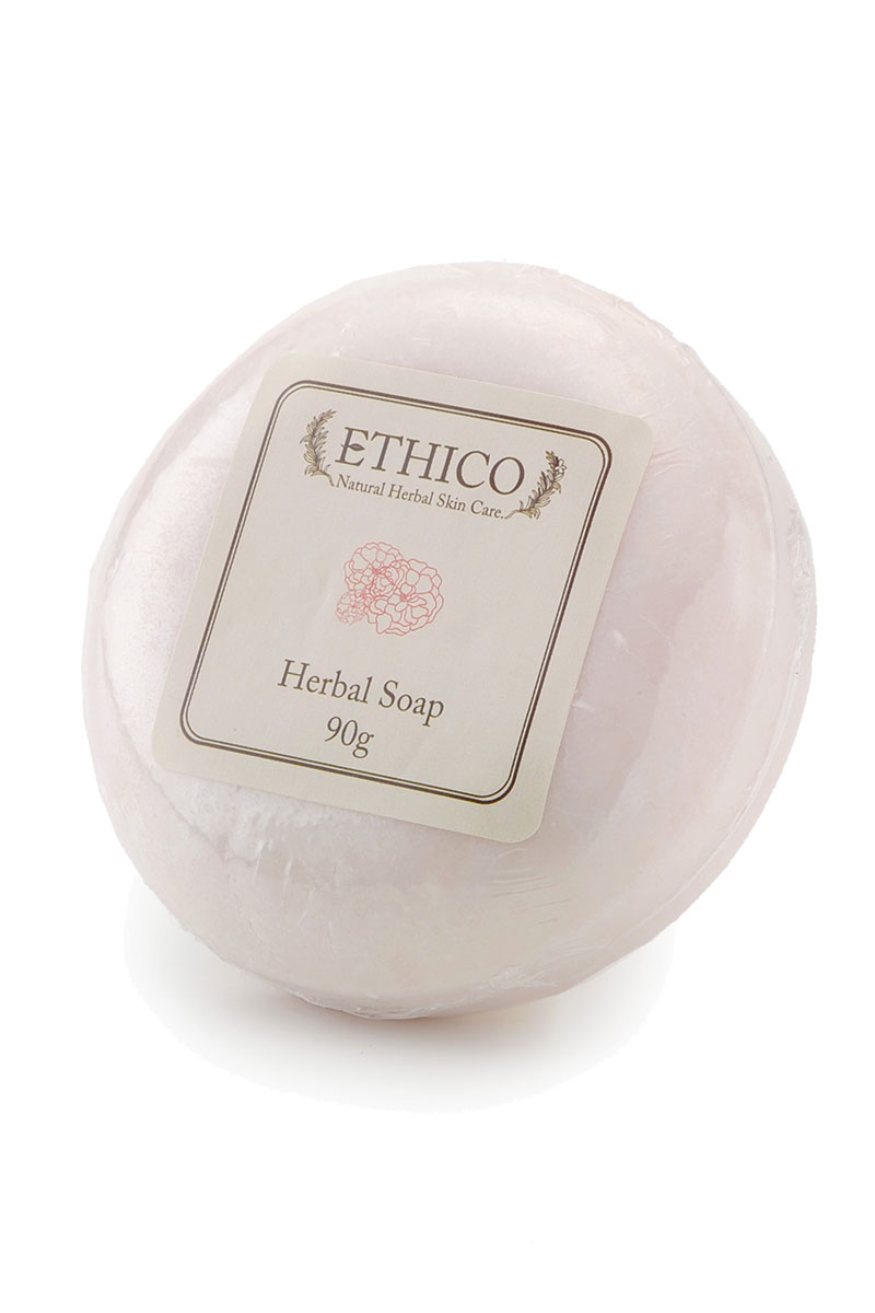【敏感肌・乾燥肌向け】洗顔石鹸 / ダマスクバラ / 90g / ETHICO