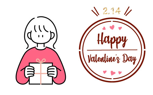 Happy Valentine`s Day～♥